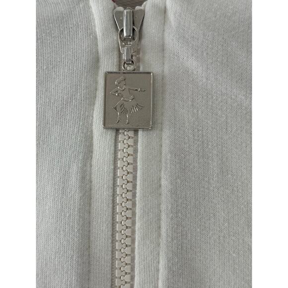 Nilla Shields Y2K Vintage Floral Mid Rise Jacket Hoodie Full Zip Women's Medium - Picture 3 of 6